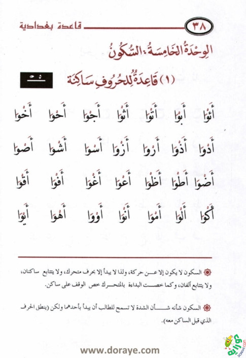 القاعدة البغدادية 38 - سلسلة كتب القاعدة البغدادية والقاعدة الذهبية والقاعدة المكية
