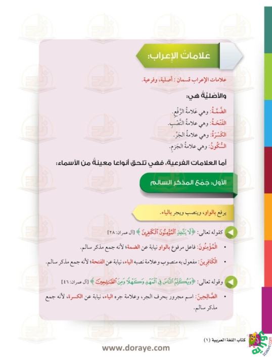 مجموعة زاد- المستوى الأول - اللغة العربية