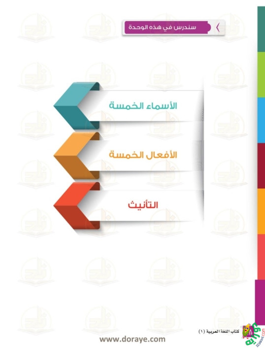 مجموعة زاد- المستوى الأول - اللغة العربية